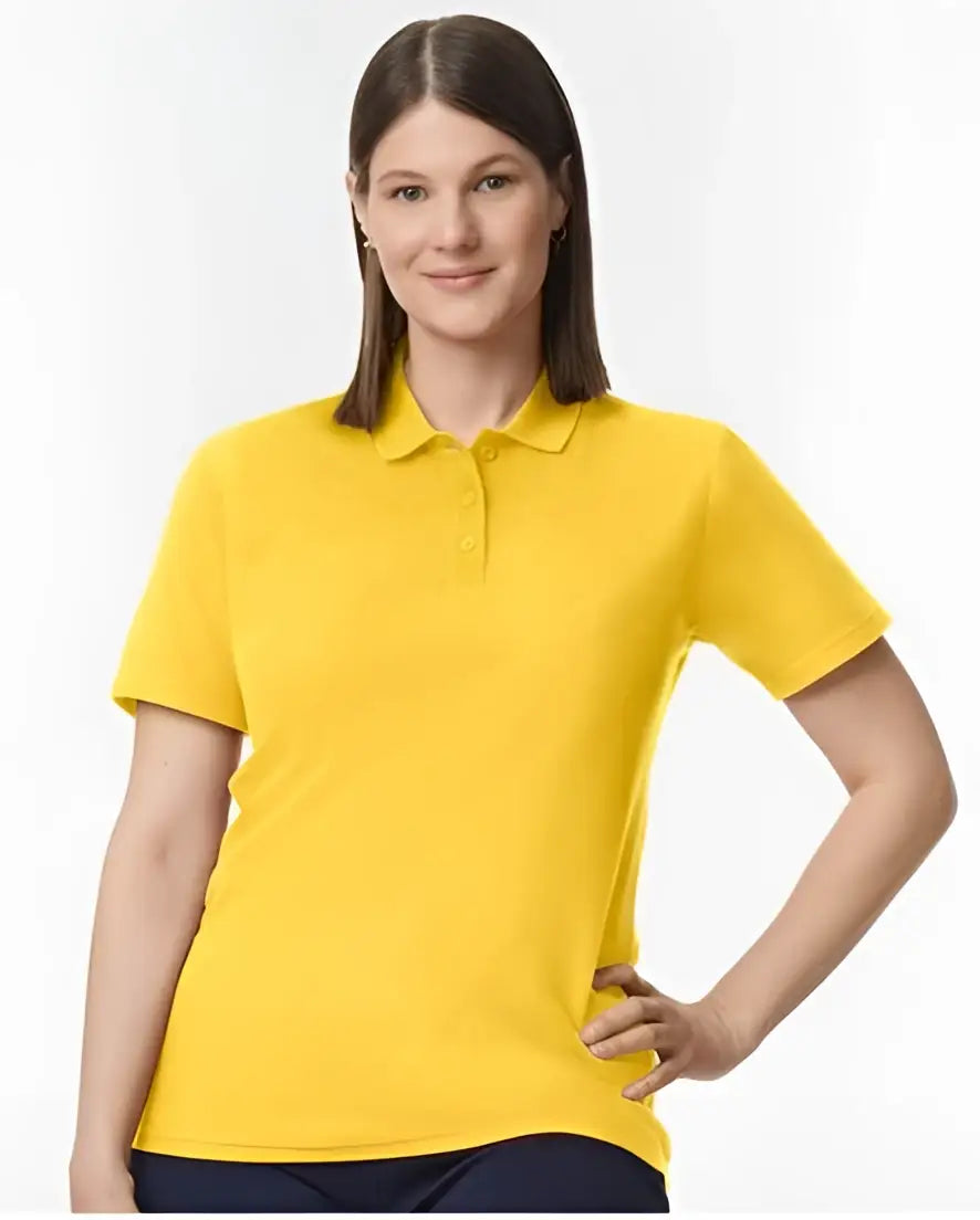 Gildan 64800l Softstyle® Women’s Pique Polo - Daisy