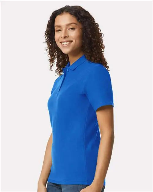 Gildan 64800l Softstyle® Women’s Pique Polo - Royal