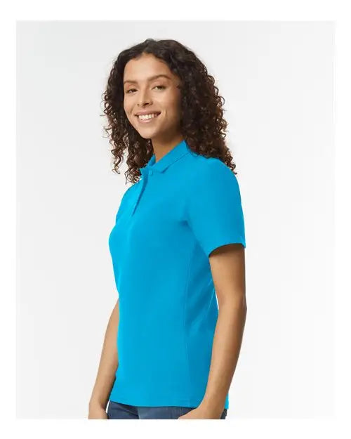 Gildan 64800l Softstyle® Women’s Pique Polo - Sapphire