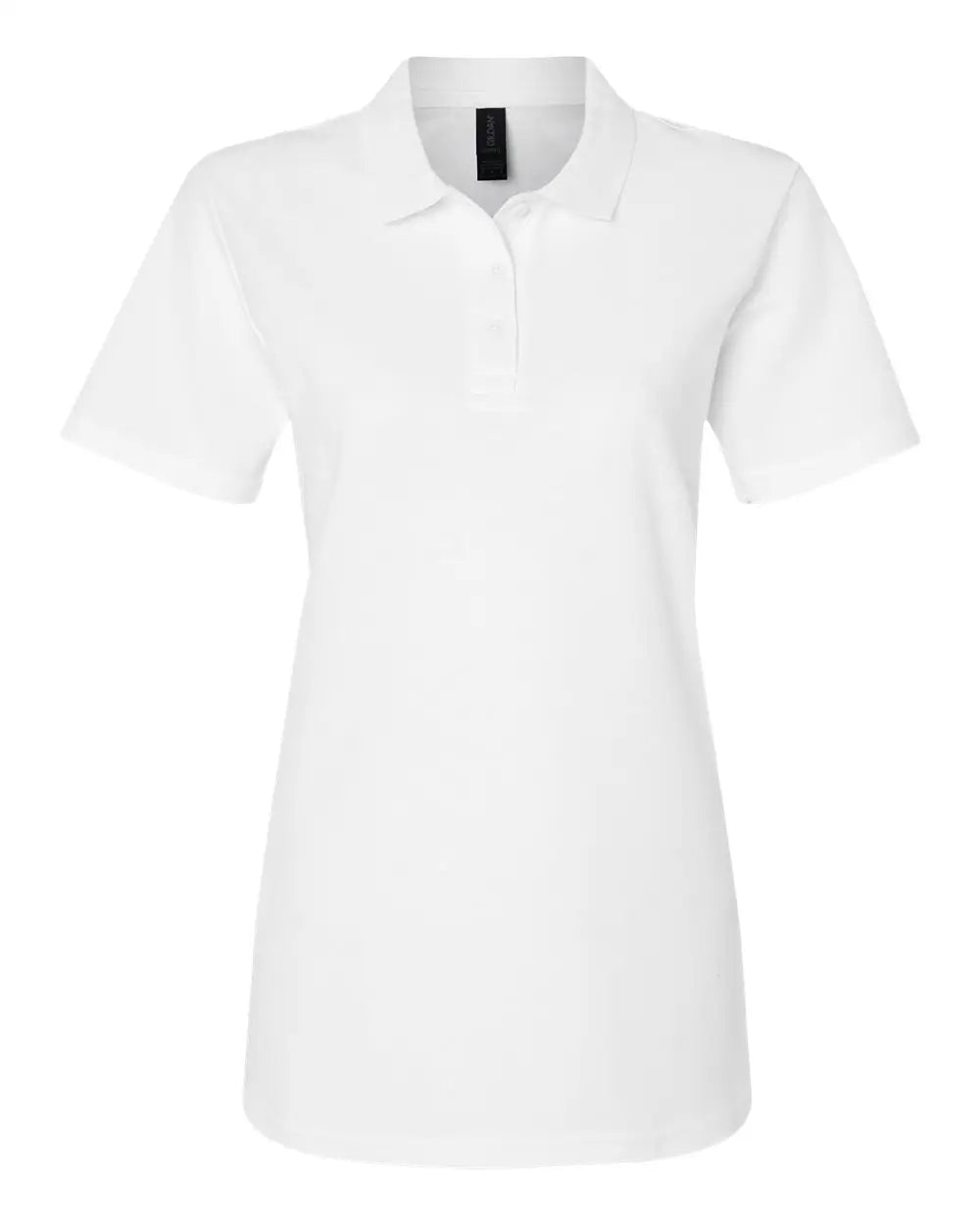 Gildan 64800l Softstyle® Women’s Pique Polo - White - s