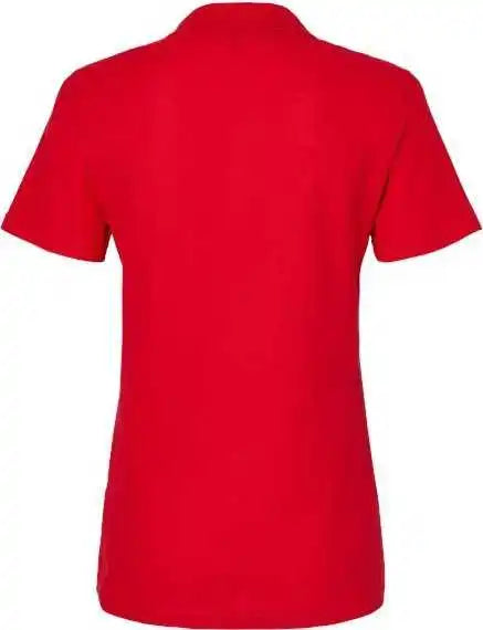 Gildan 64800l Softstyle Women’s Pique Polo - Cherry Red