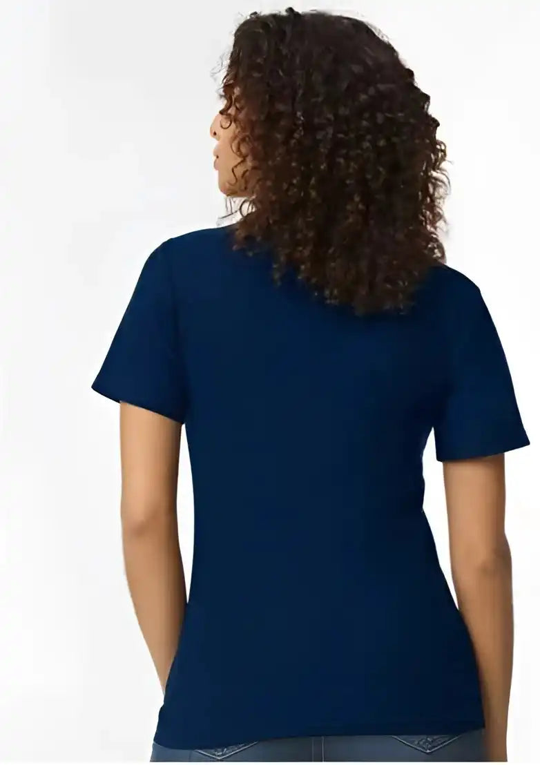 Gildan 64800l Softstyle Women’s Pique Polo Navy