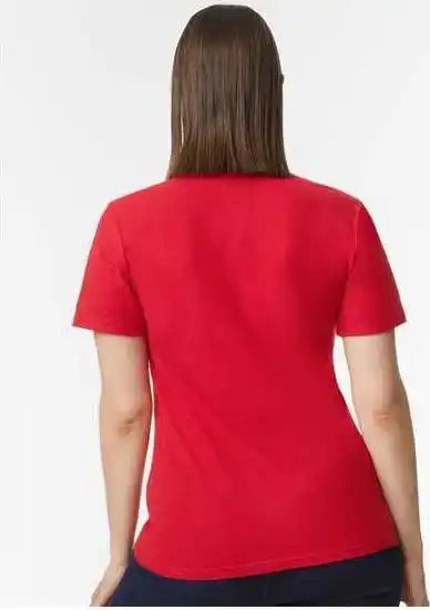 Gildan 64800l Softstyle Women’s Pique Polo Red