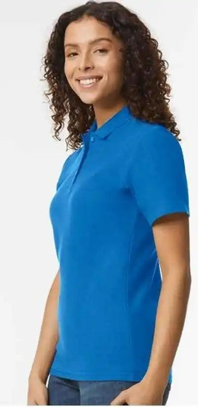 Gildan 64800l Softstyle Women’s Pique Polo Royal