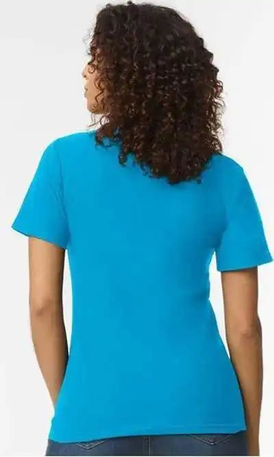 Gildan 64800l Softstyle Women’s Pique Polo - Sapphire