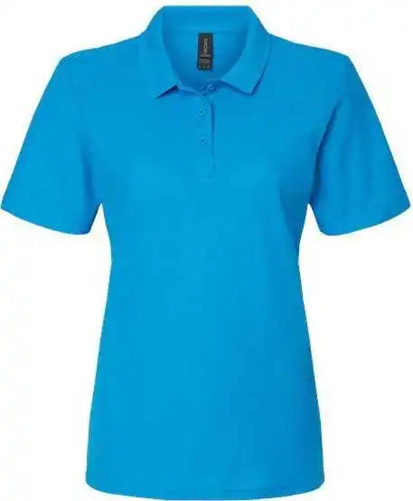 Gildan 64800l Softstyle Women’s Pique Polo - Sapphire