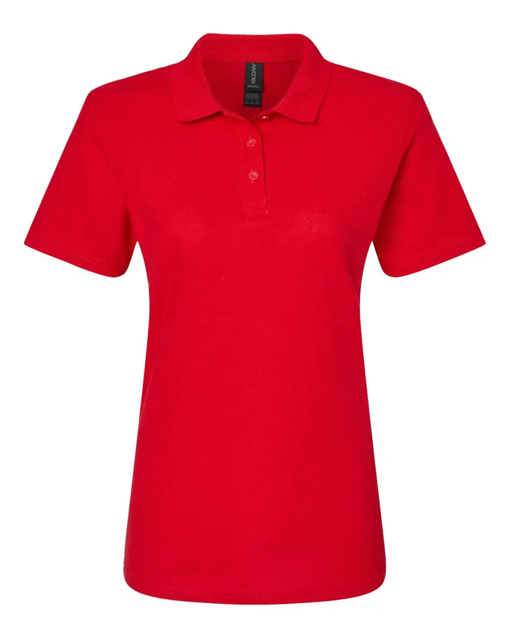 Gildan 64800l Softstyleâ Women’s Pique Polo - Cherry Red