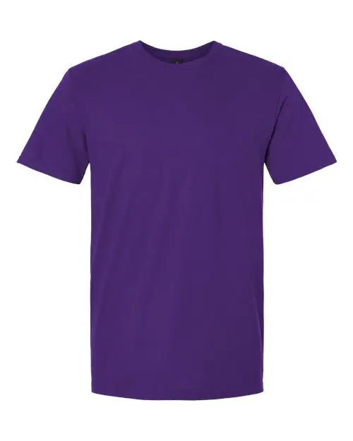 Gildan 64plsma Unisex Softstyle Plasma Print T-shirt - Purple