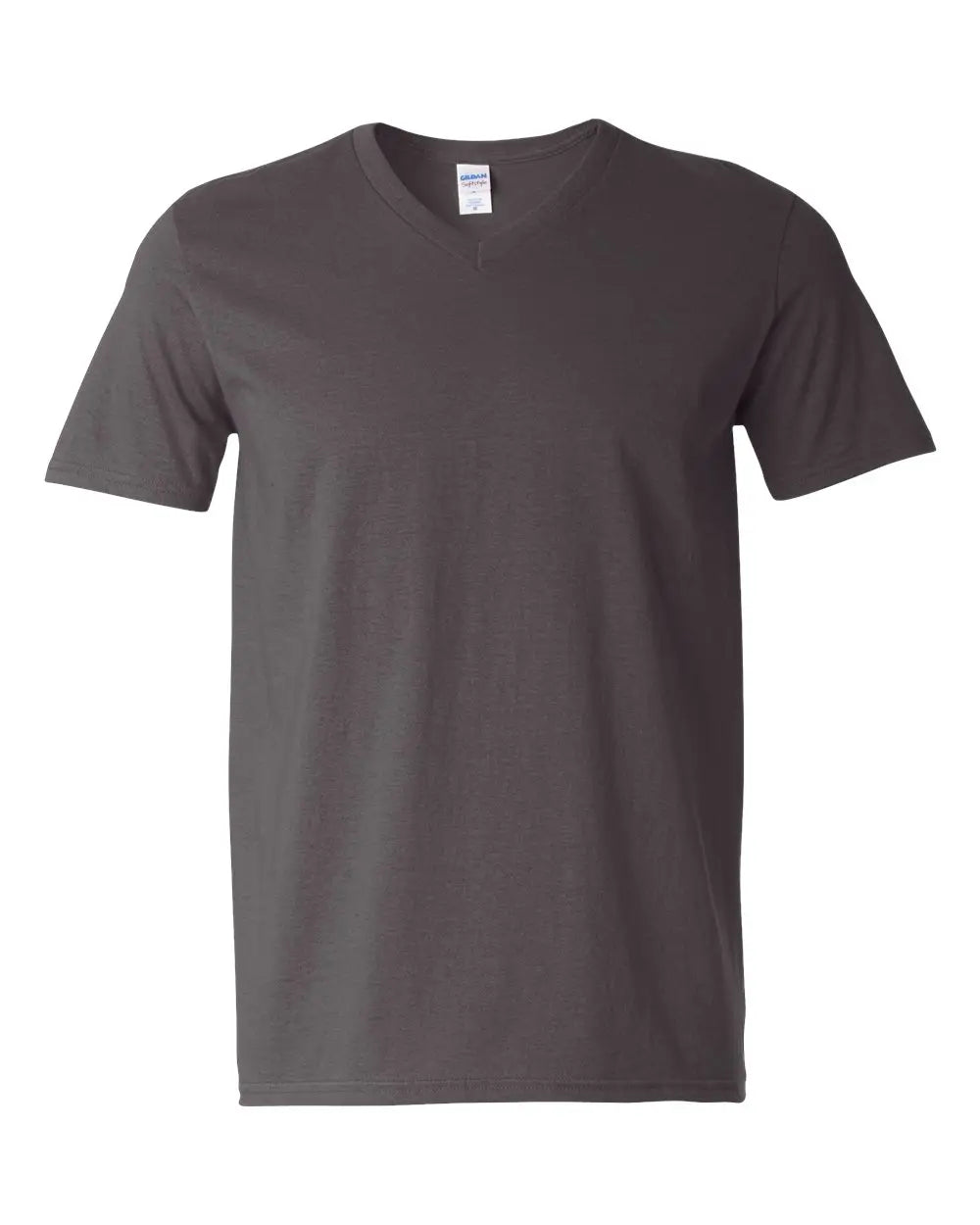 Gildan 64v00 Softstyle® V-neck T-shirt - Charcoal - Dark Gray / s