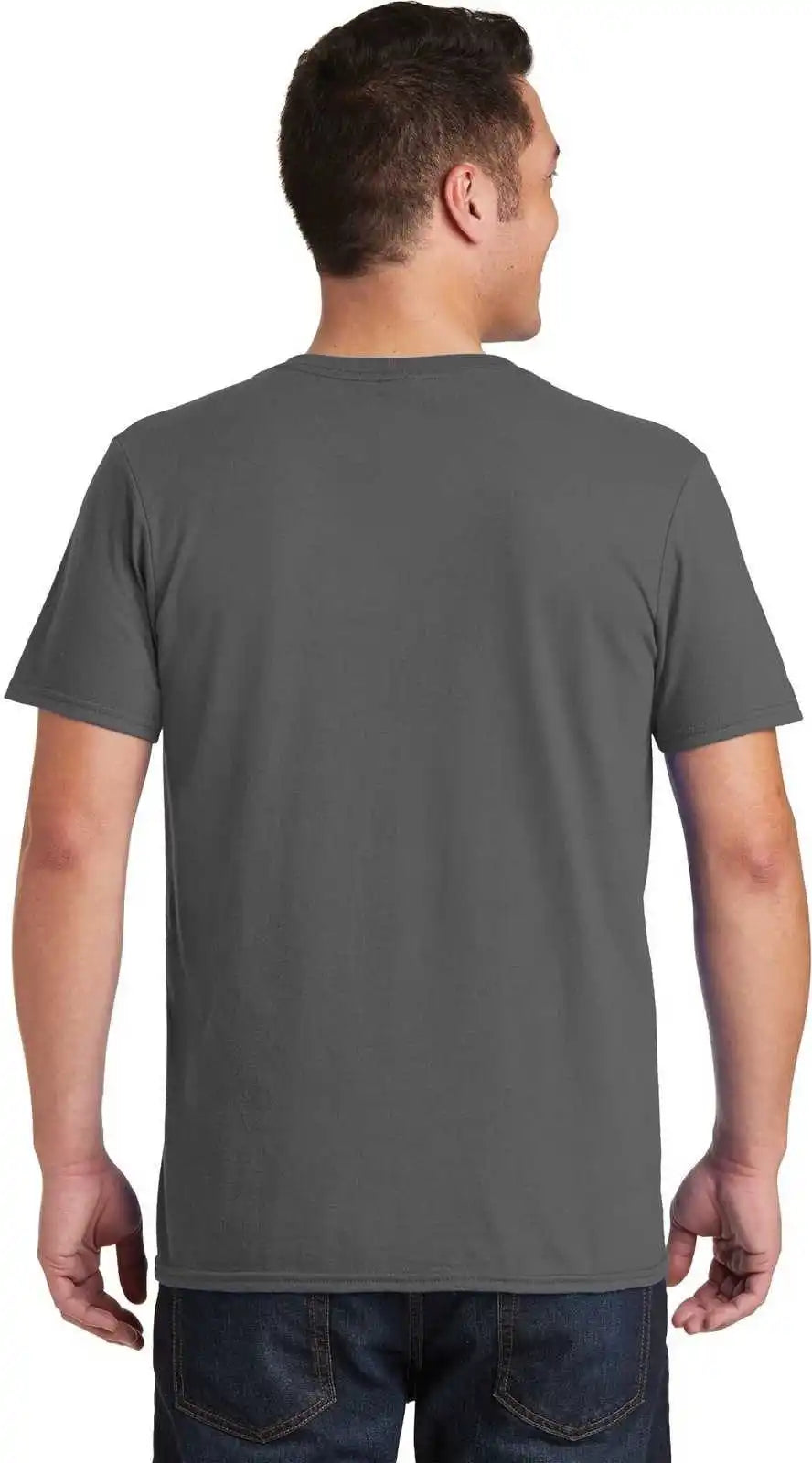 Gildan 64v00 Softstyle v Neck t Shirt Charcoal