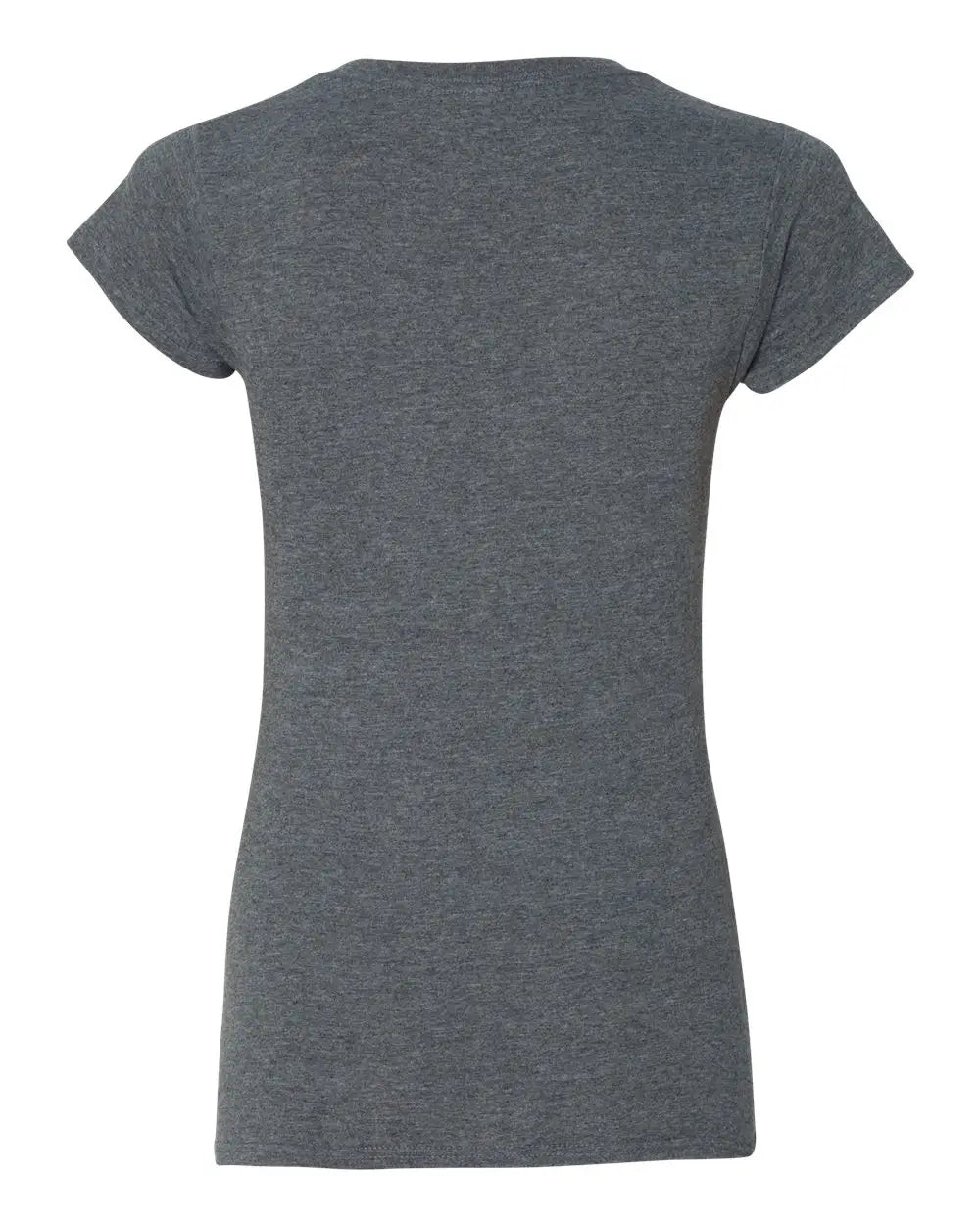 Gildan 64v00l Softstyle® Women’s V-neck T-shirt - Dark Heather