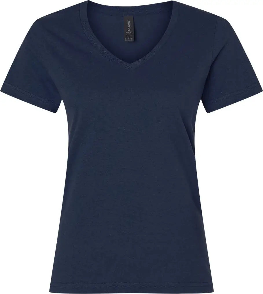 Gildan 64v00l Softstyle® Women’s V-neck T-shirt - Navy - s