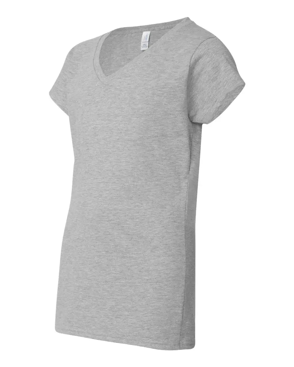 Gildan 64v00l Softstyle® Women’s V-neck T-shirt - Sport Grey - Gray / s