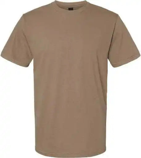 Gildan 65000 Softstyle Midweight T-shirt - Brown Savana