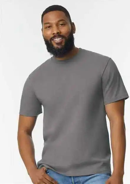 Gildan 65000 Softstyle Midweight t Shirt Charcoal