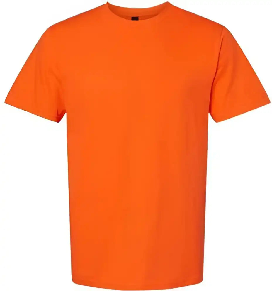 Gildan 65000 Softstyle Midweight t Shirt Orange