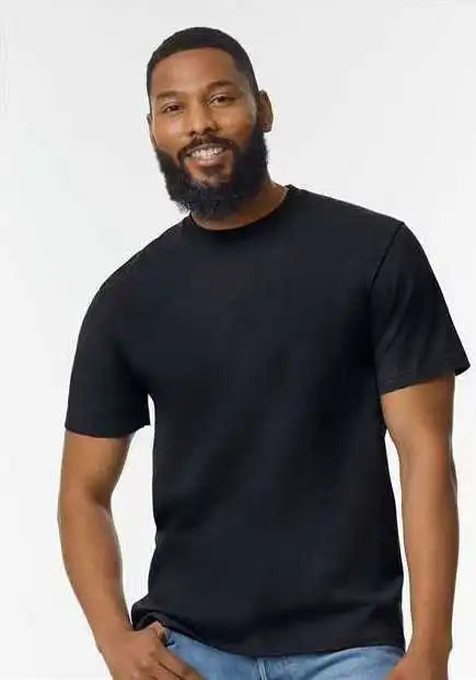 Gildan 65000 Softstyle Midweight T-shirt - Pitch Black