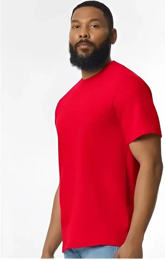 Gildan 65000 Softstyle Midweight T-shirt - Red
