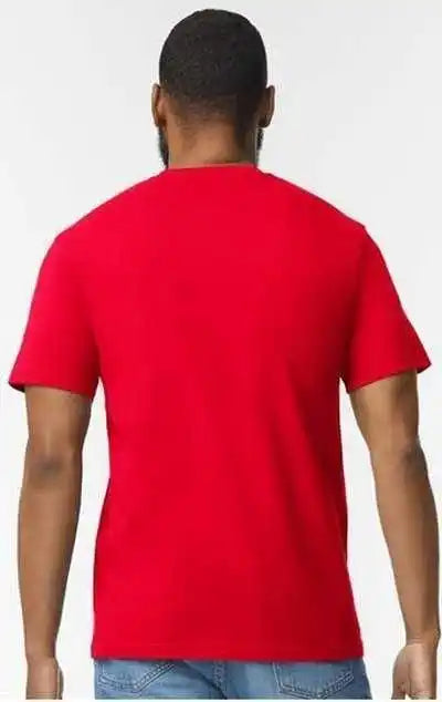 Gildan 65000 Softstyle Midweight T-shirt - Red