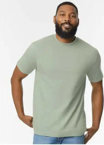 Gildan 65000 Softstyle Midweight t Shirt Sage