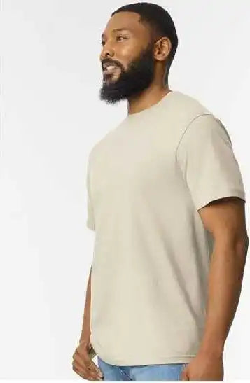 Gildan 65000 Softstyle Midweight t Shirt Sand