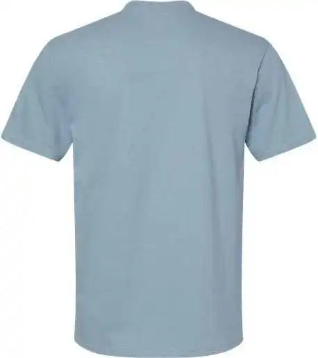 Gildan 65000 Softstyle Midweight t Shirt Stone Blue
