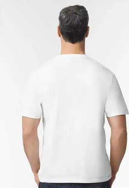 Gildan 65000 Softstyle Midweight t Shirt White