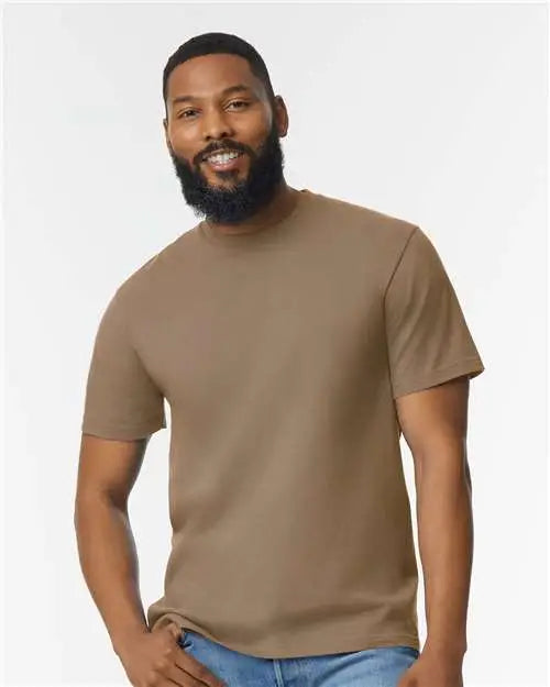 Gildan 65000 Softstyle® Midweight T-shirt - Brown Savana