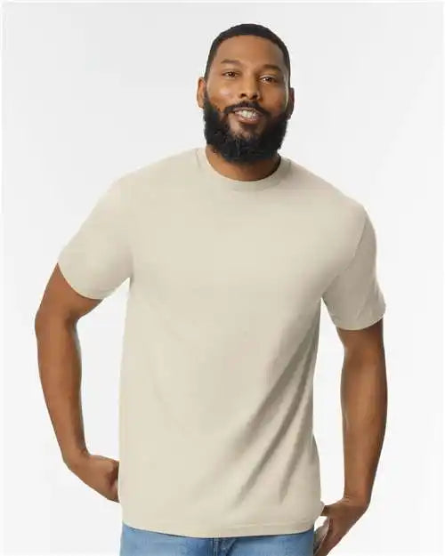 Gildan 65000 Softstyle® Midweight T-shirt - Sand