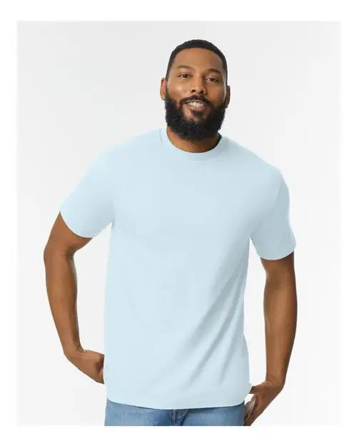 Gildan 65000 Softstyleâ Midweight T-shirt - Light Blue