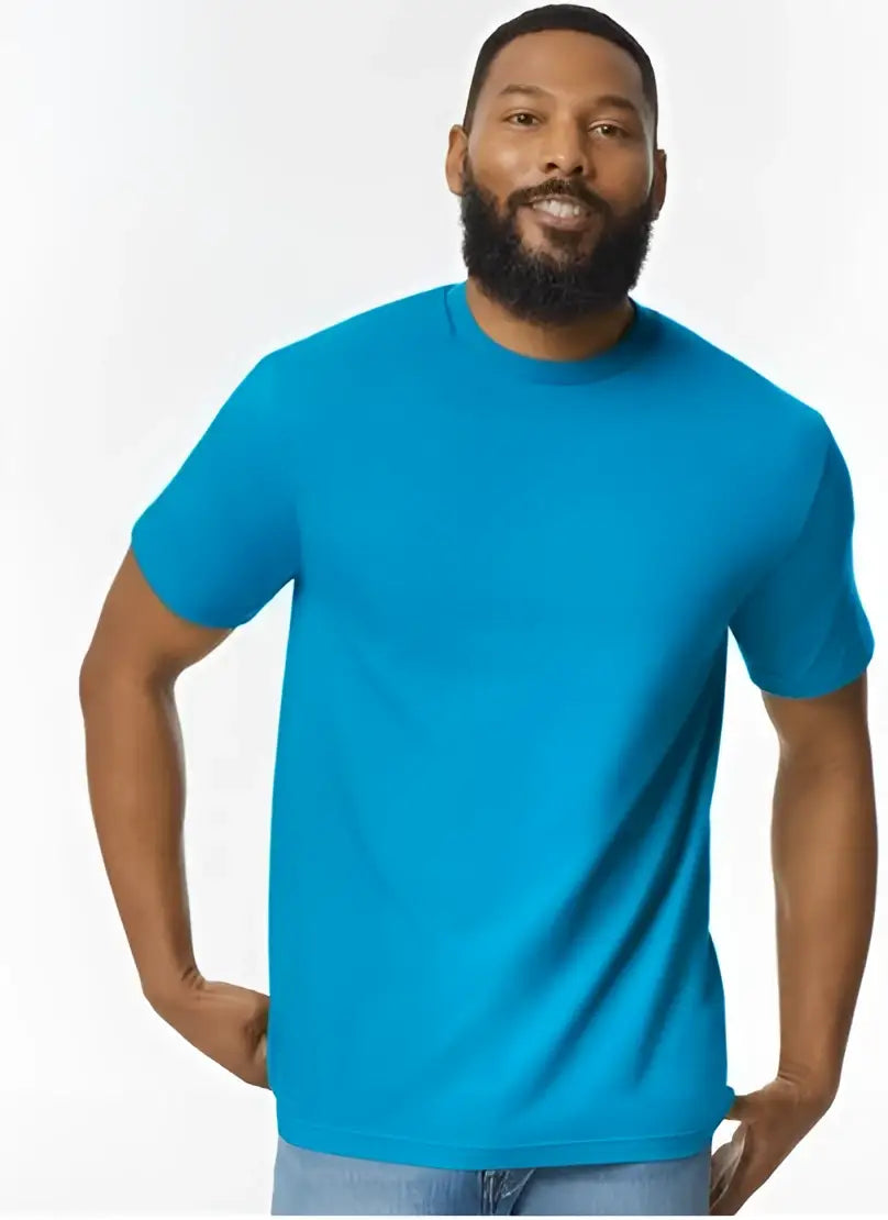 Gildan 65000 Softstyleâ Midweight T-shirt - Sapphire