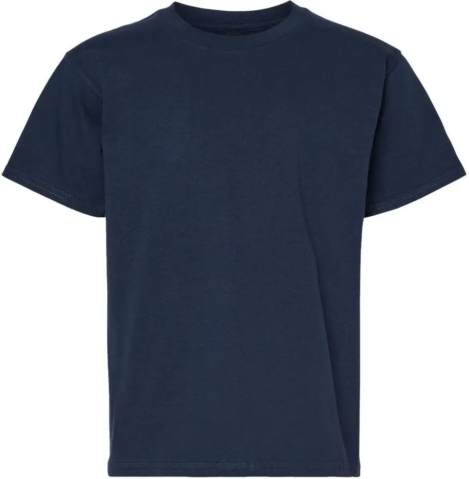 Gildan 65000b Softstyle® Youth Midweight T-shirt - Navy - Xs