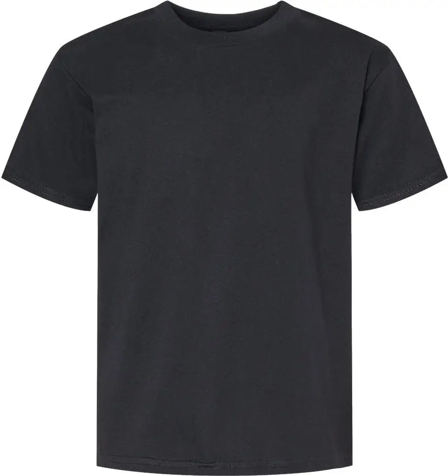 Gildan 65000b Softstyle® Youth Midweight T-shirt - Pitch Black - Xs