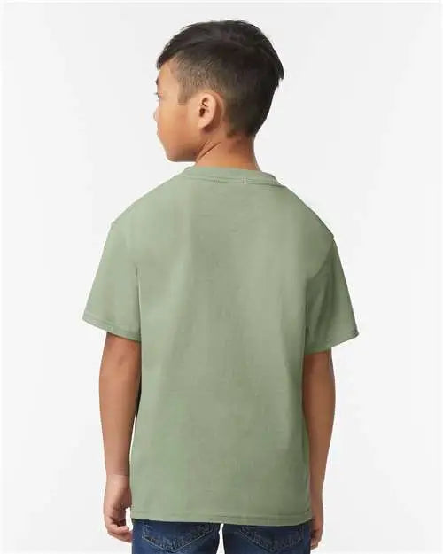 Gildan 65000b Softstyle® Youth Midweight T-shirt - Sage