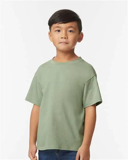 Gildan 65000b Softstyle® Youth Midweight T-shirt - Sage