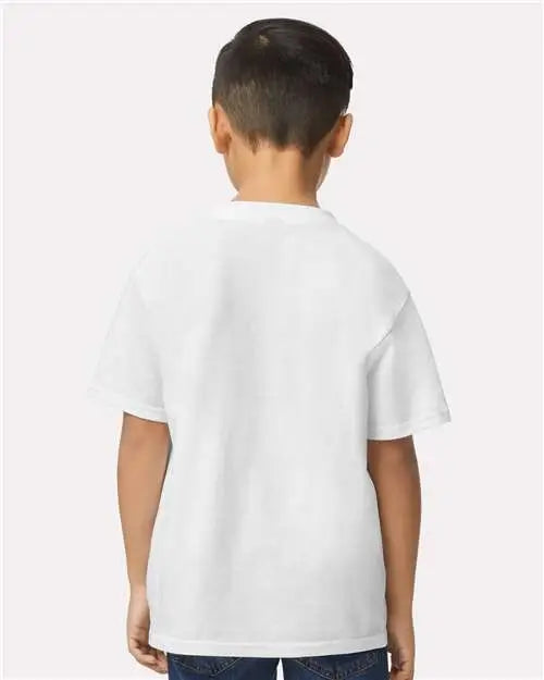 Gildan 65000b Softstyle® Youth Midweight T-shirt - White