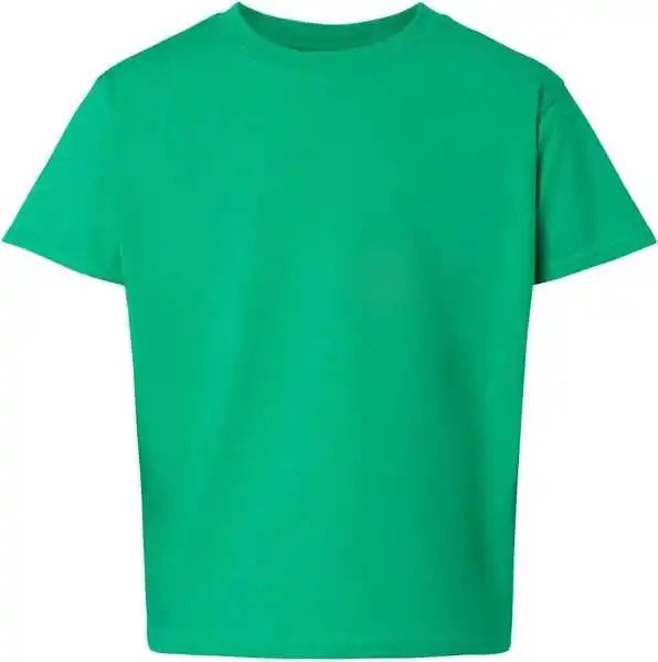 Gildan 65000b Softstyle Youth Midweight T-shirt - Irish Green