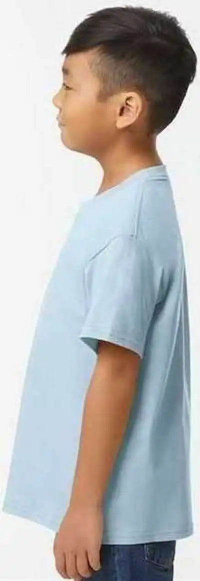 Gildan 65000b Softstyle Youth Midweight t Shirt Light Blue