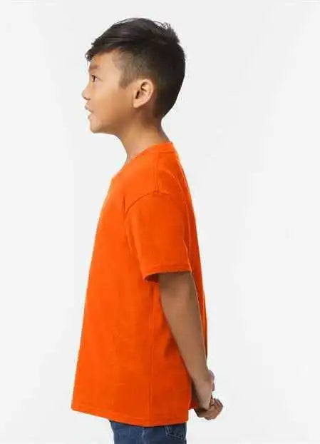 Gildan 65000b Softstyle Youth Midweight T-shirt - Orange