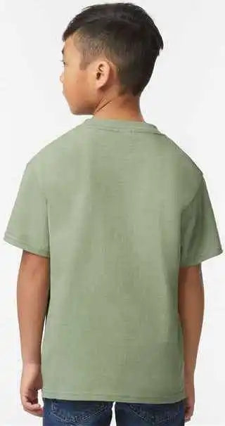 Gildan 65000b Softstyle Youth Midweight t Shirt Sage