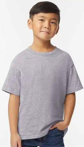 Gildan 65000b Softstyle Youth Midweight t Shirt Sport Gray