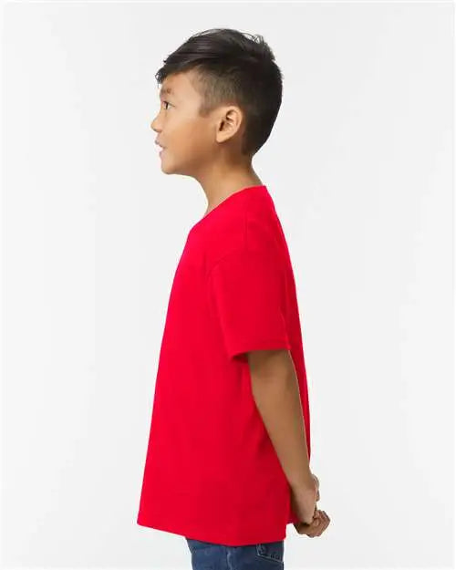Gildan 65000b Softstyleâ Youth Midweight T-shirt - Red