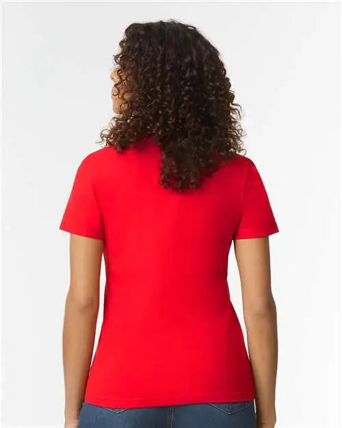 Gildan 65000l Softstyle® Women’s Midweight T-shirt - Red
