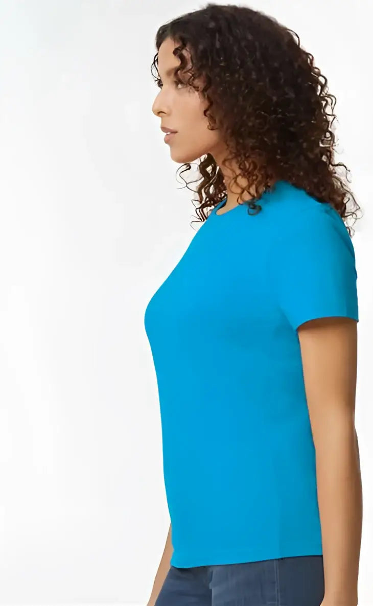 Gildan 65000l Softstyle® Women’s Midweight T-shirt - Sapphire