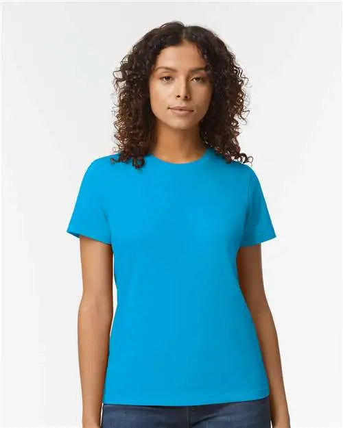 Gildan 65000l Softstyle® Women’s Midweight T-shirt - Sapphire