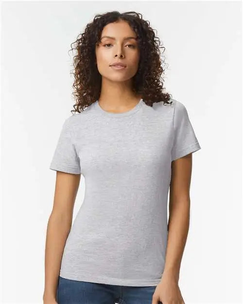 Gildan 65000l Softstyle® Women’s Midweight T-shirt - Sport Grey