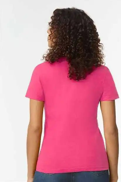 Gildan 65000l Softstyle Women’s Midweight t Shirt Heliconia