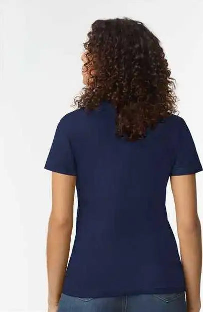 Gildan 65000l Softstyle Women’s Midweight t Shirt Navy