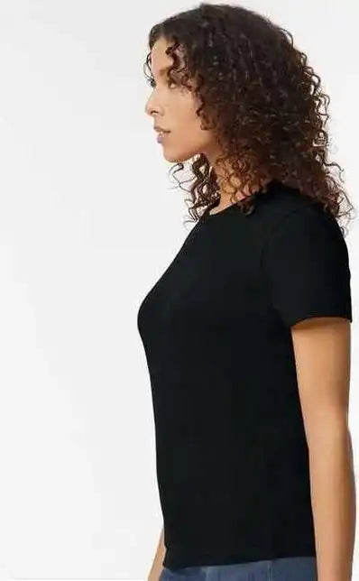 Gildan 65000l Softstyle Women’s Midweight t Shirt Pitch Black