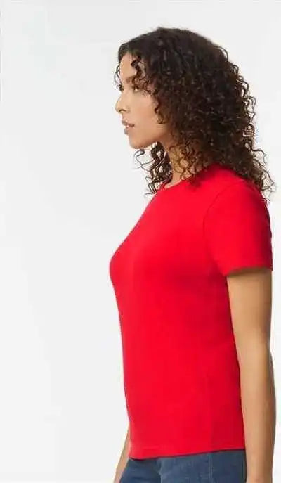Gildan 65000l Softstyle Women’s Midweight T-shirt - Red